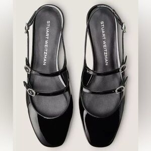 STUART WEITZMAN Claris Slingback Ballerina Shoes